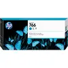 Image de HP, Cartouche d'impression, 766 300-ml Encre cyan Crtg (C)