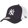 Image de New Era, Hommes, Casquette, Clean A Frame Trucker MLB NY Yankees, Bleu, Noir, (Taille unique)