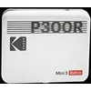 Image de KODAK Mini Retro 2 P300 - Mini Imprimante Connectee (Photo format Carre 7,6 x 7,6 cm - 3 x 3'', Bluetooth, Batterie Lithium, Sublimation Thermique 4Pass, 8 photos incluses) Blanc
