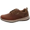 Image de Skechers, Hommes, Derbies, Chaussures à lacets pour hommes 65693, Marron, (47.5)