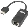 Image de Lenovo 4x90q84427 (Ethernet, USB-C, RJ45 (1x)), Adaptateur réseau, Noir