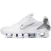 Image de Baskets Nike Shox Tl Blanc Argent Métallique AV3595-100 44 white