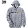 Image de Carhartt, Hommes, Pull-over, Signature Logo, Gris, (M)