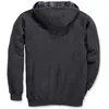 Image de Carhartt, Hommes, Pull-over, Sweat à capuche zippé Carbon Heather Gr.Xs, Gris, (XS)