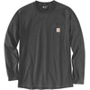 Image de Carhartt Force Flex Pocket Chemise à manches longues, gris, taille S pour Hommes
