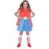 Image de Déguisement Wonder Woman Classique - Fille - 10/12 ans (140 à 152 cm) Amscan