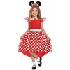 Image de Déguisement Minnie Classique Rouge - Enfant - 5/6 ans (110 à 116 cm) Disguise