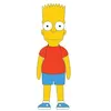 Image de Les Simpson - Peluche parlante Bart 33 cm