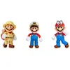 Image de Pack de 3 Figurines - JAKKS PACIFIC - Super Mario Bros : Mario - 10 cm