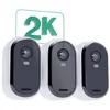 Image de Arlo Essential 2K Outdoor Camera (2560 x 1440 Pixels), Caméra réseau, Blanc, Noir