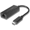 Image de Lenovo USB-C to Ethernet Adapter - Adaptateur réseau - USB-C - Gigabit Ethernet x 1 - noir - pour ThinkSmart Hub 11H1