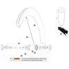 Image de Mavic Rayons Gauches Comete Pro Carbon Ust 12 Unités 245 mm