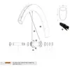 Image de Mavic Jante Cosmic Pro Carbon Sl Ust Disc 20 Front 700 - 28´´ 20H