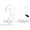 Image de Mavic Jante Comete Pro Carbon Sl Us Disc 20 Rear 700 - 28´´ 24H