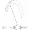 Image de Mavic Rayons Kit 12 Front/rear Ksyrium Pro Carbon Ust Disc 286 mm