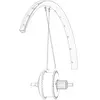 Image de Mavic Jante De Vélo De Route Rear Ebm Allroad Pro Carbon Sl 700 - 28´´