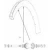 Image de Mavic Jante De Vélo De Route Front/rear Cosmic Sl 45 Disc 700 - 28´´
