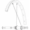 Image de Mavic Jante De Vélo De Route Front/rear Allroad Sl Road+ 700 - 28´´