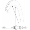Image de Mavic Rayons Kit 12 Front/rear Cosmic Sl 65 Disc 254 mm