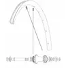 Image de Mavic Jante De Vélo De Route Front Ksyrium S Disc 700 - 28´´