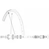 Image de Mavic Rayons Kit 12 Rear Ksyrium Sl Nds 297 mm