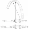 Image de Mavic Rayons Kit 14 Front Edeemax S 29´´ 306 mm