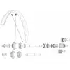 Image de Mavic Rayons Kit 14 Rear Drive Side Edeemax S 29´´ 306 mm
