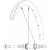 Image de Mavic Jante De Vélo De Route Cosmic Slr 32 Disc 700 - 28´´ 24H