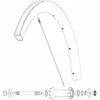 Image de Mavic Jante De Vélo De Route Front Cosmic Slr 40 Rb 700 - 28´´