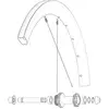 Image de Mavic Jante De Vélo De Route Front/rear Cosmic Slr 45 Disc My22 700 - 28´´