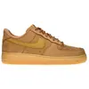 Image de Nike Air Force 1 Low Flax 2019 Baskets Homme Beige Gum-Light-Brown Noir CJ9179-200 44