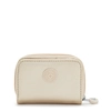Image de Kipling Portefeuille Tops Nr Starry Gold Metallic Doré Petit Femme 100% Polyamide