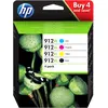 Image de HP, Cartouche d'impression, Combopack 912XL CMYBK (C, CF, M, Y)