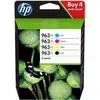 Image de HP, Cartouche d'impression, 963XL - Pack de 4 - à rendement élevé - noir, jaune, cyan, magenta (C, CF, M, Y)