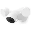 Image de Google Nest Cam with floodlight - Caméra de surveillance réseau - puce - résistant aux intempéries - couleur (Jour et nuit) - 2 MP - 1920 x 1080 - audio - sans fil - Wi-Fi - Bluetooth LE - H.264 - CA 120/230 V
