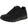 Image de Skechers, Hommes, Baskets, Chaussures à lacets, Noir, (41)