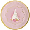 Image de Amscan tableau de fête princesse 23 cm 8 pièces