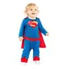 Image de déguisement superman justice league bébé - 12/18 mois - bleu - amscan 9906713