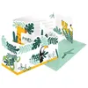 Image de 8 cartons invitation safari nature sauvage - amscan 9909356