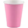 Image de Amscan, Vaisselle de pique-nique, 8 Gobelets Rose 250 ml