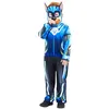 Image de Déguisement Chase Phosphorescent : Pat' Patrouille (Paw Patrol) - Enfant - 3/4 ans (96 à 104 cm) Amscan