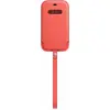 Image de Apple Housse en cuir avec MagSafe (Apple iPhone 12, Apple iPhone 12 Pro), Coque pour téléphone portable, Orange