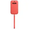 Image de Apple Housse en cuir avec MagSafe (Apple iPhone 12 Pro Max), Coque pour téléphone portable, Orange
