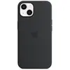 Image de Apple Étui en silicone avec MagSafe (Apple iPhone 13), Coque pour téléphone portable, Noir