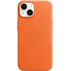 Image de Apple Étui en cuir avec MagSafe (Apple iPhone 14), Coque pour téléphone portable, Orange