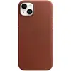 Image de Apple Étui en cuir avec MagSafe (Apple iPhone 14 Plus), Coque pour téléphone portable, Marron