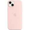 Image de Apple Étui en silicone avec MagSafe (Apple iPhone 14 Plus), Coque pour téléphone portable, Rose