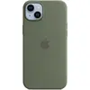 Image de Apple Étui en silicone avec MagSafe (Apple iPhone 14 Plus), Coque pour téléphone portable, Vert