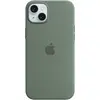 Image de Apple Etui en silicone avec MagSafe (Apple iPhone 15 Plus), Coque pour téléphone portable, Vert