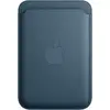 Image de Apple Portefeuille en tissu fin avec MagSafe, Coque pour téléphone portable, Bleu